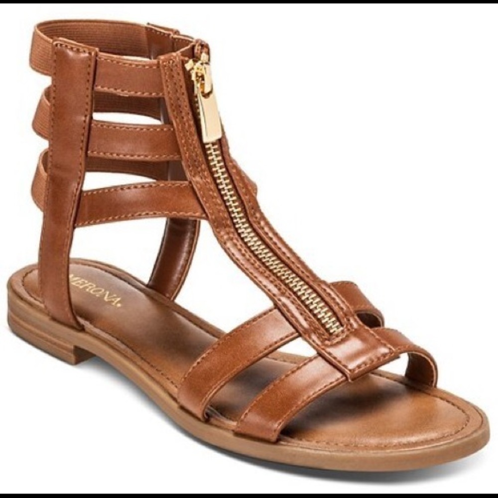 Brown Gladiator Sandals